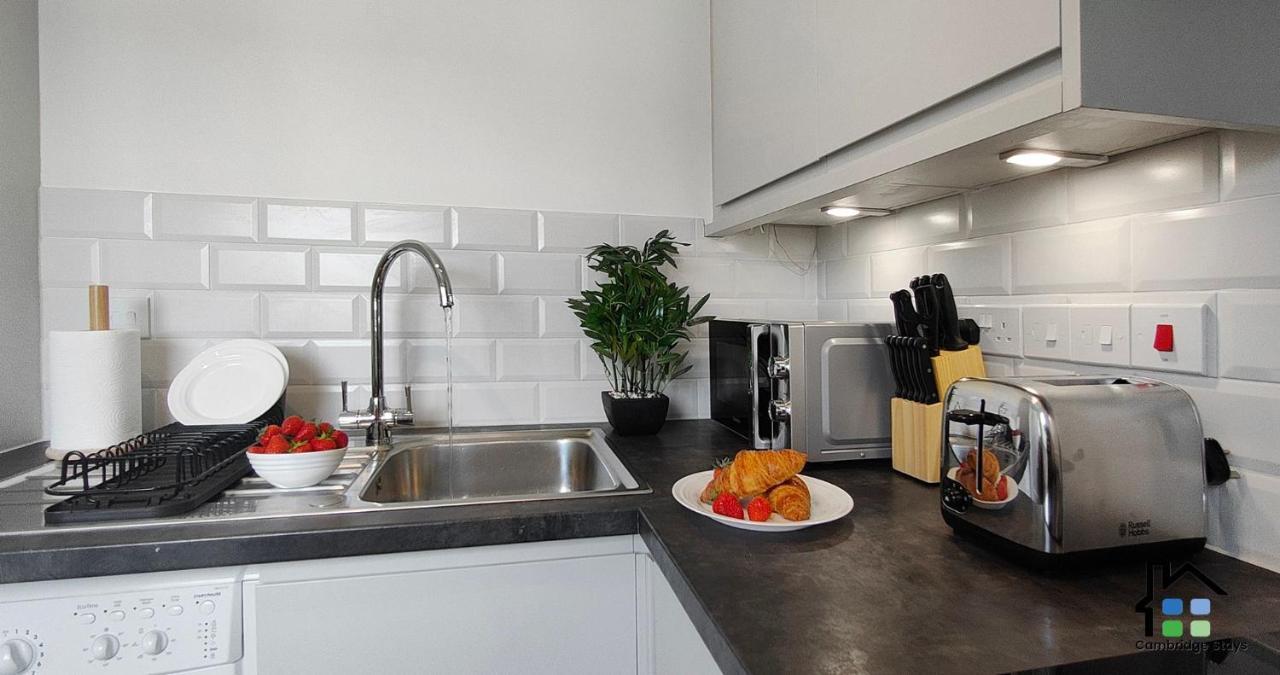 Cambridge Stays Central Apart Hotel 1Br Flats-Easy Walk To City Centre-Parking Exteriör bild
