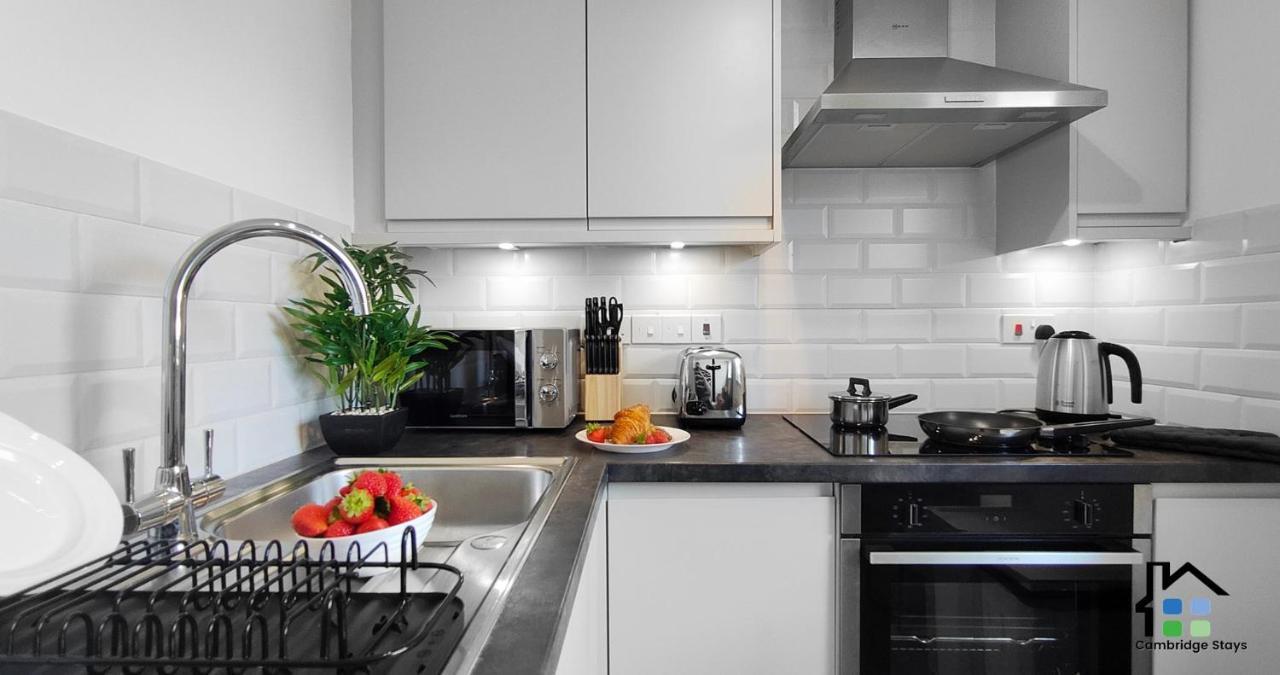 Cambridge Stays Central Apart Hotel 1Br Flats-Easy Walk To City Centre-Parking Exteriör bild