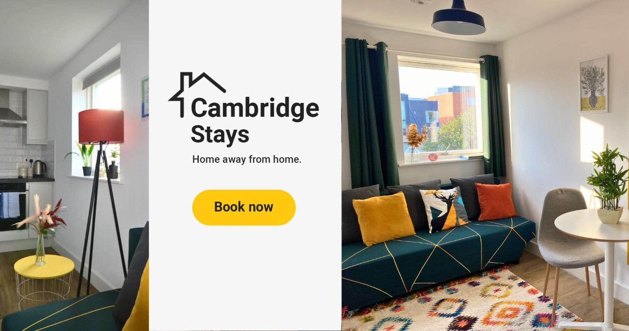 Cambridge Stays Central Apart Hotel 1Br Flats-Easy Walk To City Centre-Parking Exteriör bild