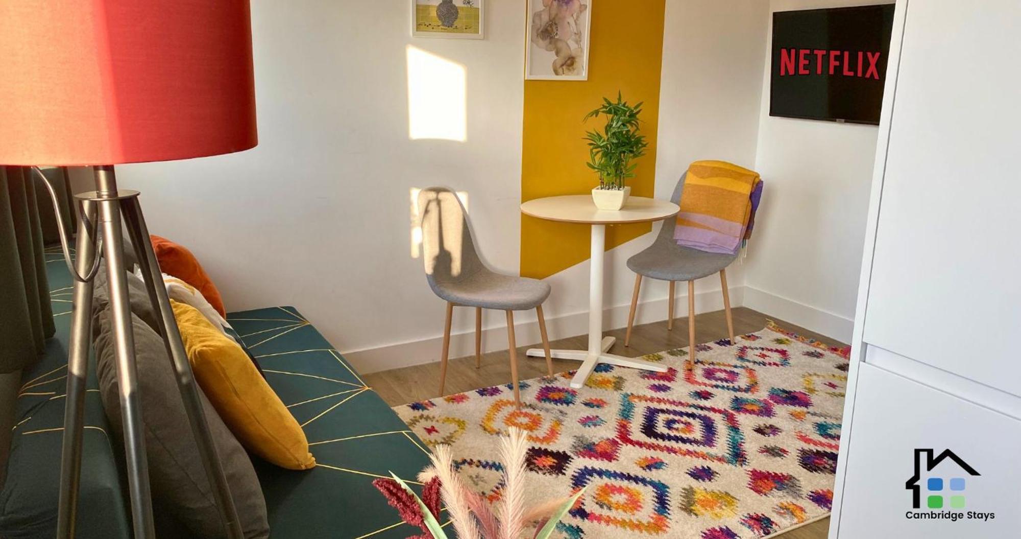 Cambridge Stays Central Apart Hotel 1Br Flats-Easy Walk To City Centre-Parking Exteriör bild