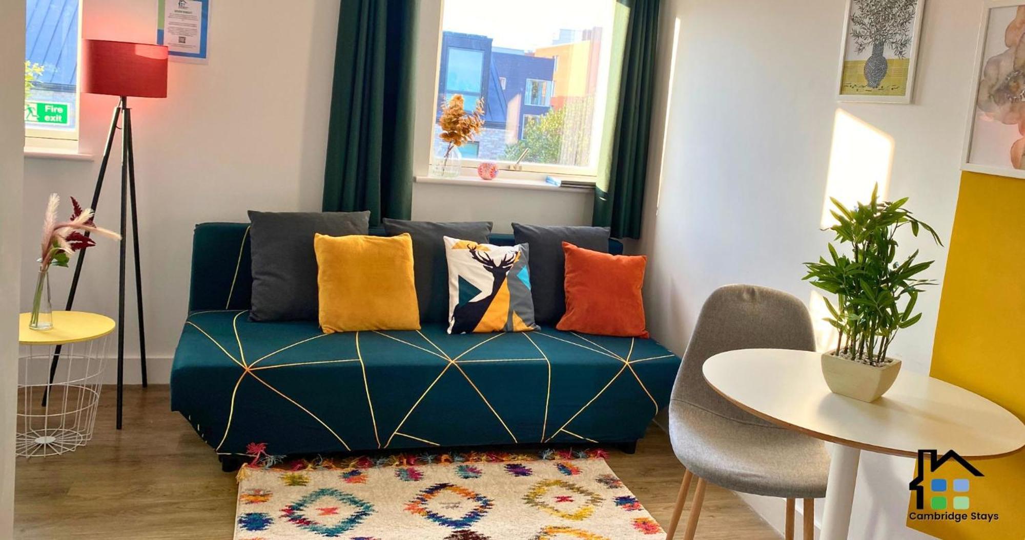 Cambridge Stays Central Apart Hotel 1Br Flats-Easy Walk To City Centre-Parking Exteriör bild