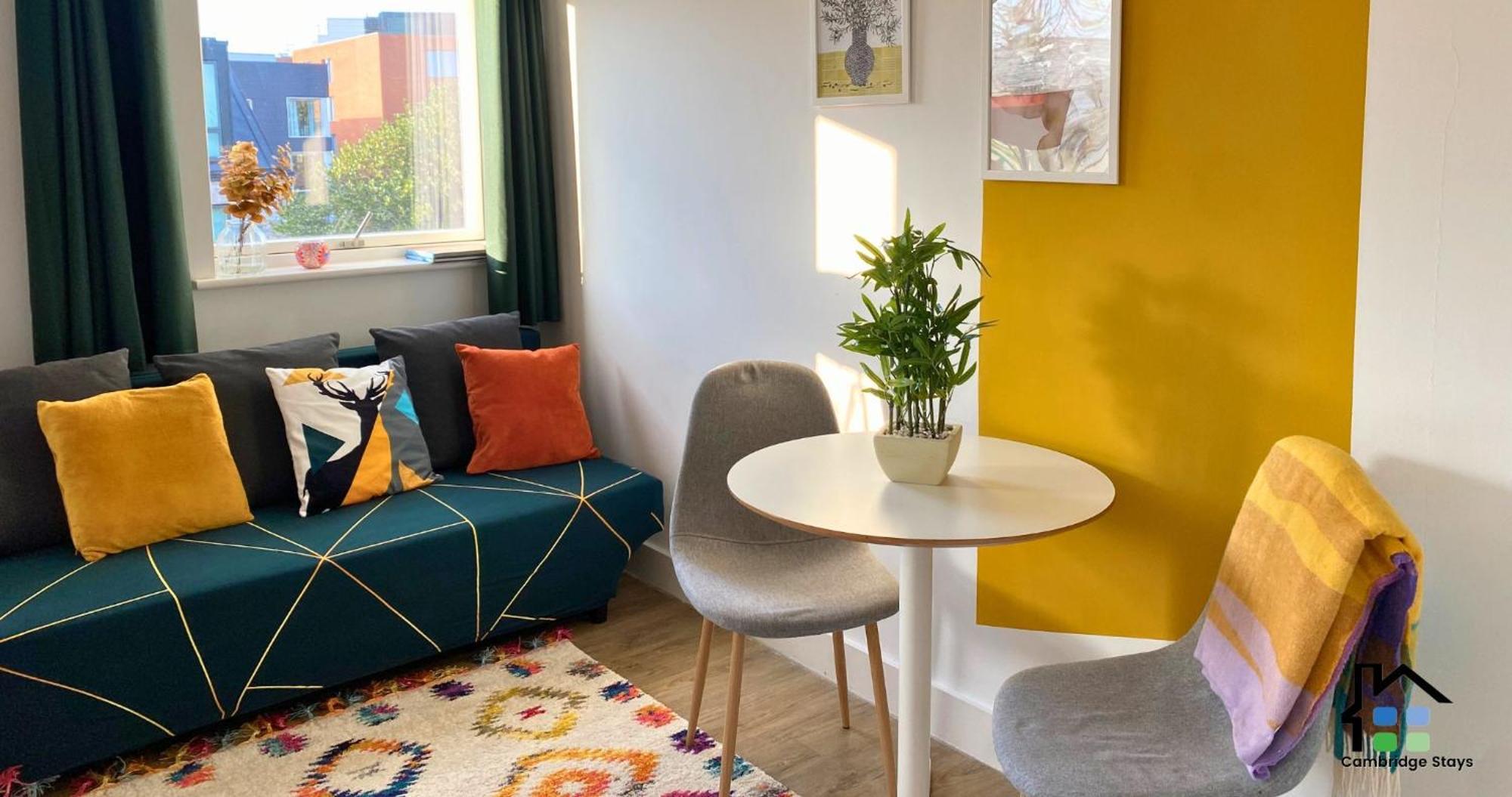 Cambridge Stays Central Apart Hotel 1Br Flats-Easy Walk To City Centre-Parking Exteriör bild