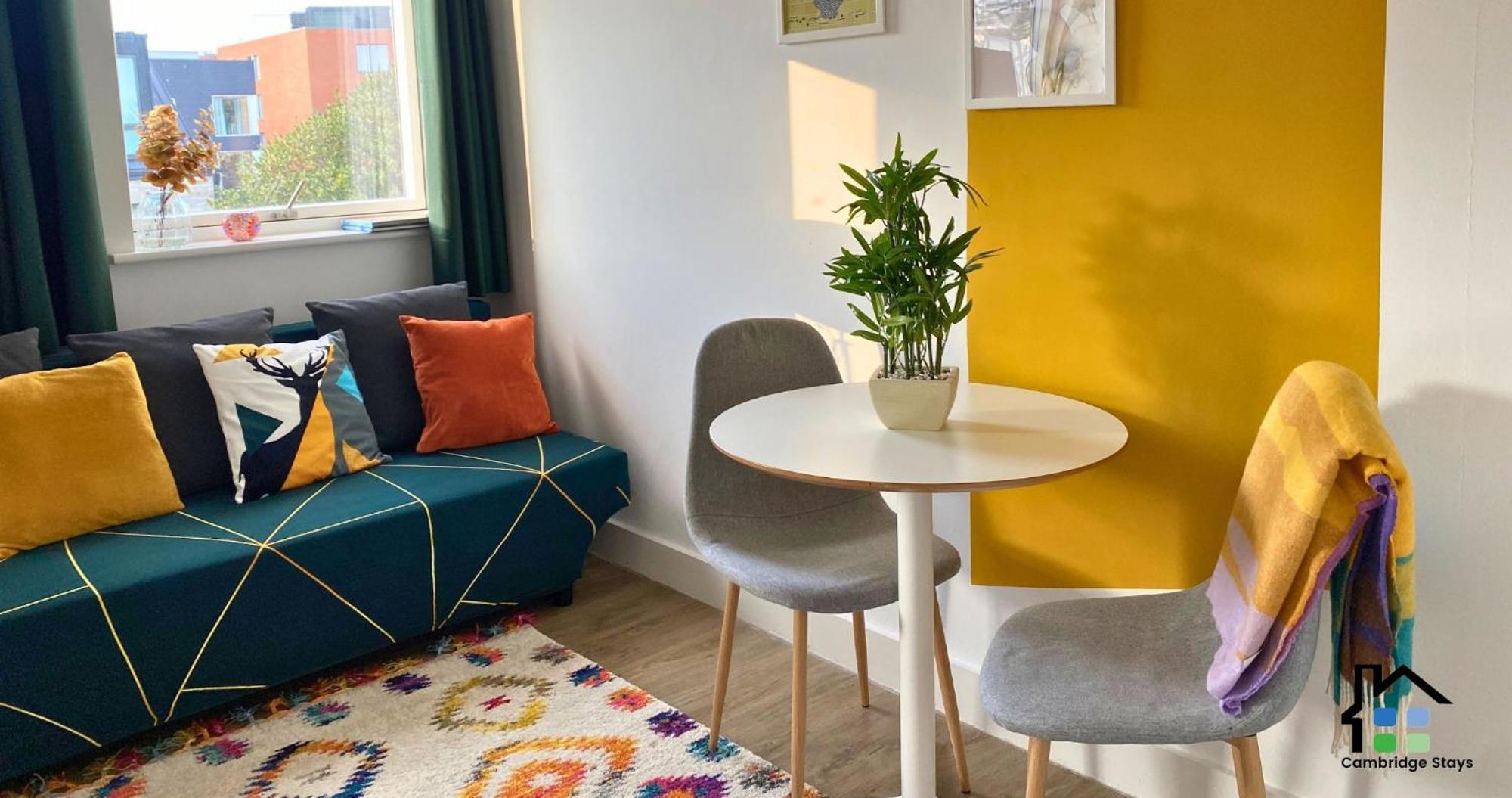Cambridge Stays Central Apart Hotel 1Br Flats-Easy Walk To City Centre-Parking Exteriör bild